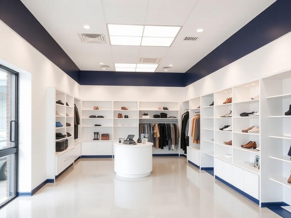 Pintura comercial — Loja: depois da pintura
